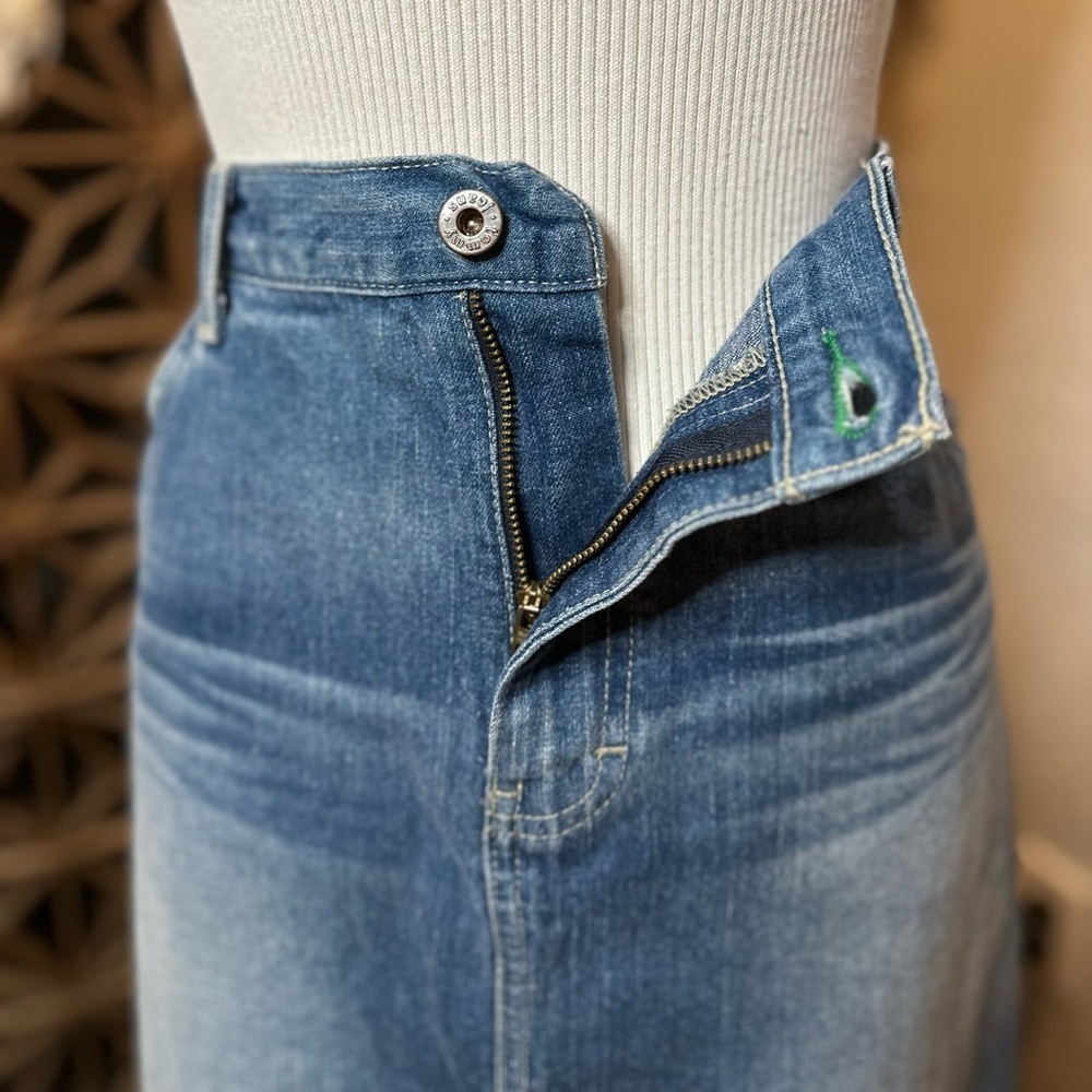 Tommy Jeans 100% Cotton Denim Skirt - Picture 8 of 14
